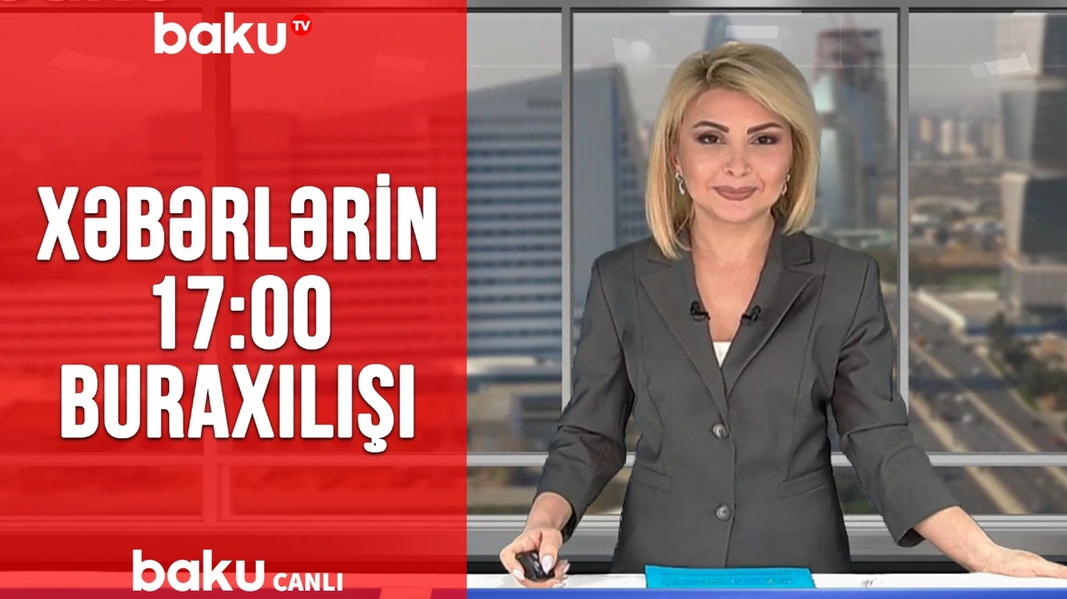 Baku TV-də “Xəbər” vaxtıdır - VİDEO